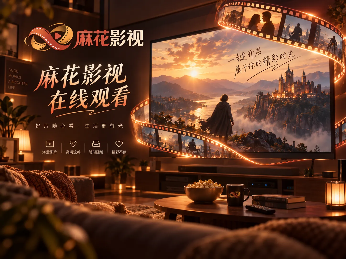麻花影视电影内容发现页面